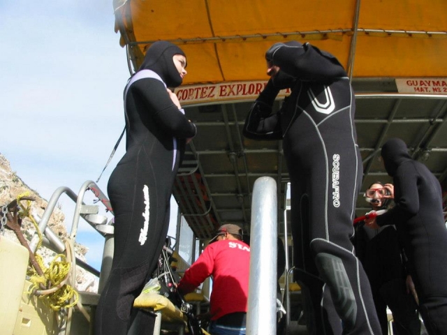 Preparandonos para el buceo